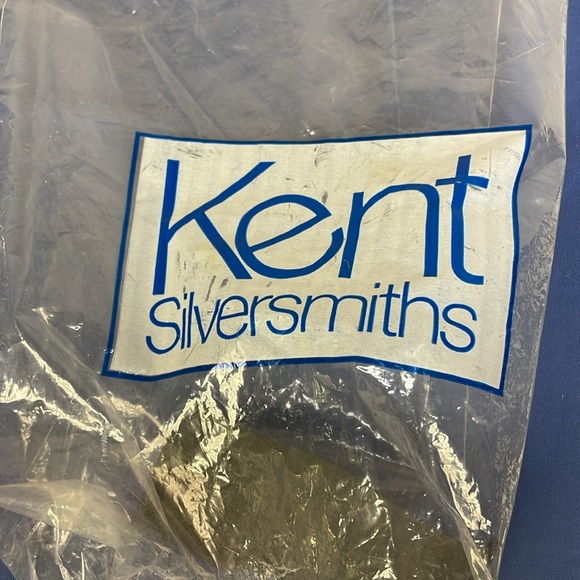 Vintage Kent Silversmith Glass Pitcher Carafe + Silver Pedestal Warmer Stand - Picture 13 of 13